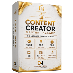 Content Creator Master Package